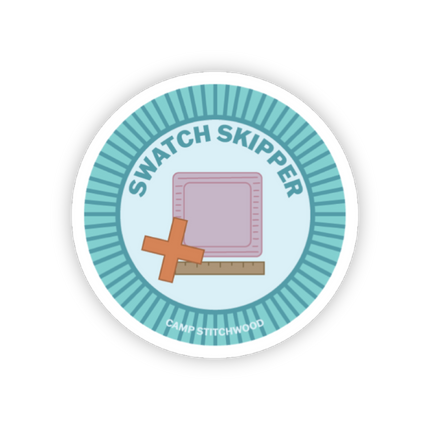 Swatch Skipper Badge Sticker
