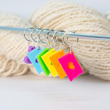 Peace Garden Love North Dakota Stitch Markers