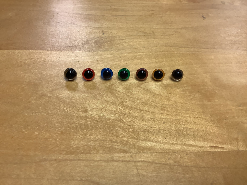 Colored Safety Eyes & Washers