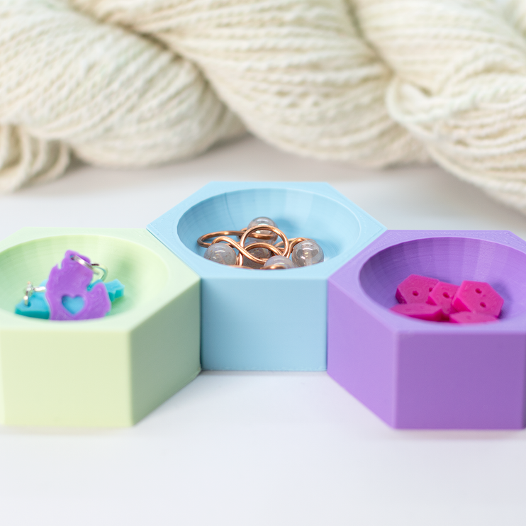 Magnetic Hexagon Notons Dishes