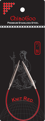 RED Lace SS Circular Needles 32"