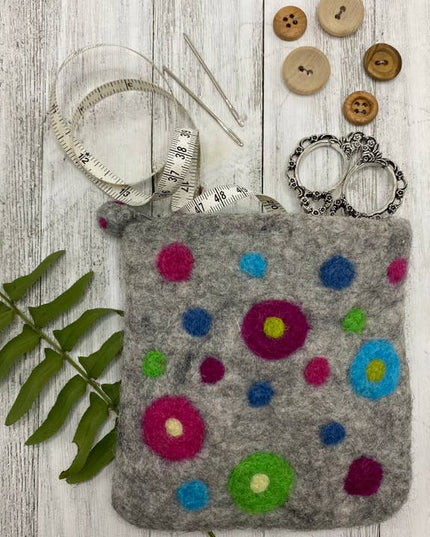 Felted Notions Bag - Large