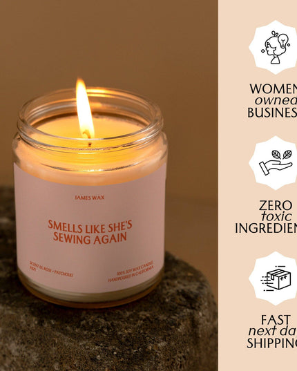 Smells Like She's Sewing Again Candle