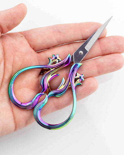 Star Dust Rainbow Embroidery Scissors