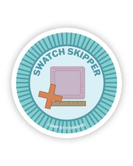 Swatch Skipper Badge Sticker