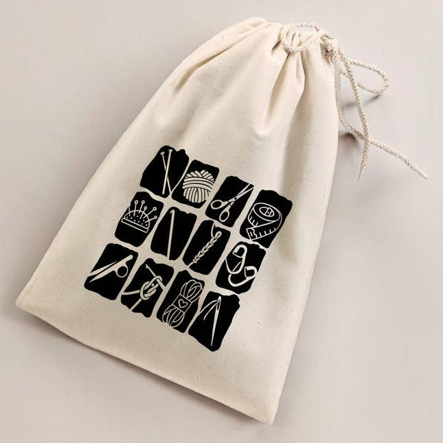 Anna B Drawstring Project Bags