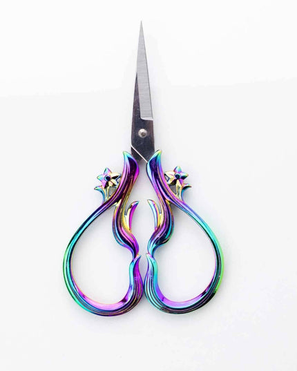 Star Dust Rainbow Embroidery Scissors