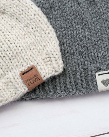 Made With Love Fold Over Tags