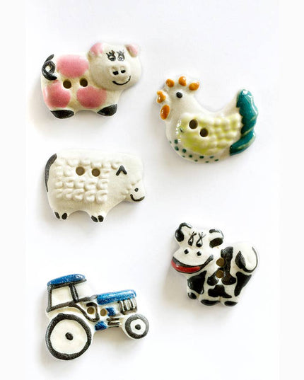 IB Children's Buttons - Medium Size 5 Piece Sets