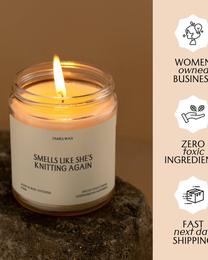 Smells Like She's Knitting