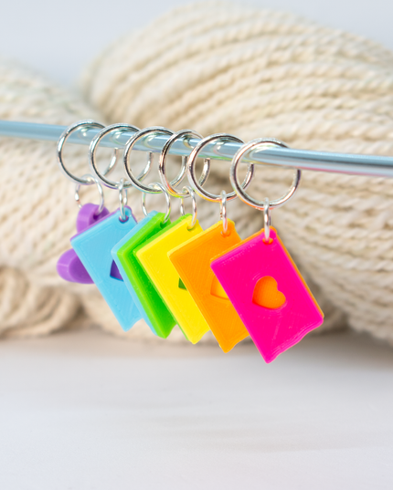 Peace Garden Love North Dakota Stitch Markers