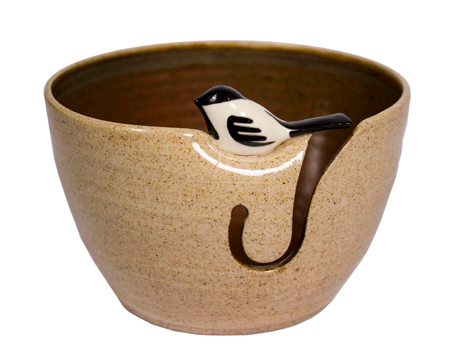 Ceramic Birdie Yarn Bowl