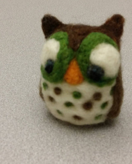 Needle Felting Owl Kit