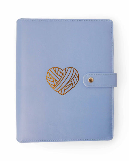 Purple Heart Project Journal Planner for Knitters & Crocheters