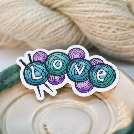 Fiber Arts Themed Stickers