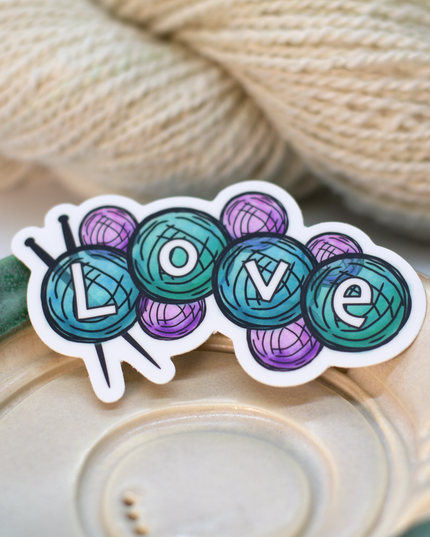 Fiber Arts Themed Stickers