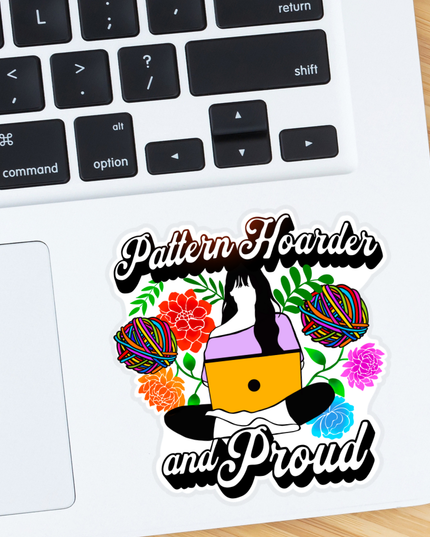 Pattern Hoarder and Proud Sticker, Yarn