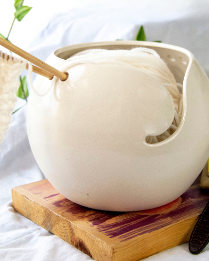 Minimal Ceramic Yarn Bowl