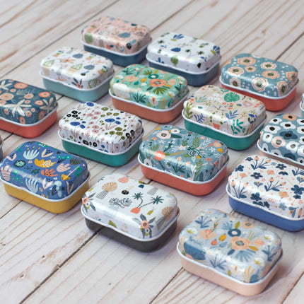 Floral Storage Tins