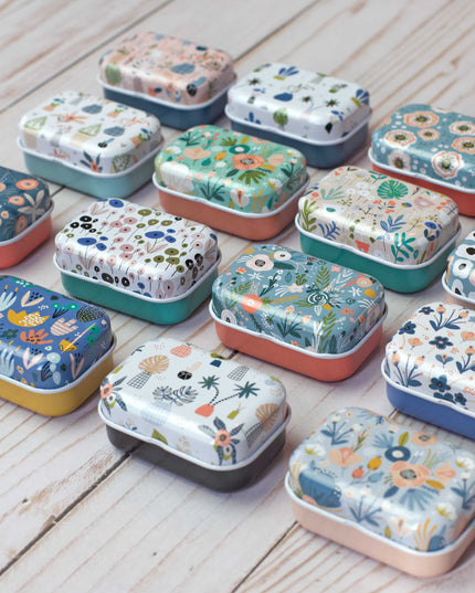 Floral Storage Tins