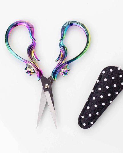Star Dust Rainbow Embroidery Scissors