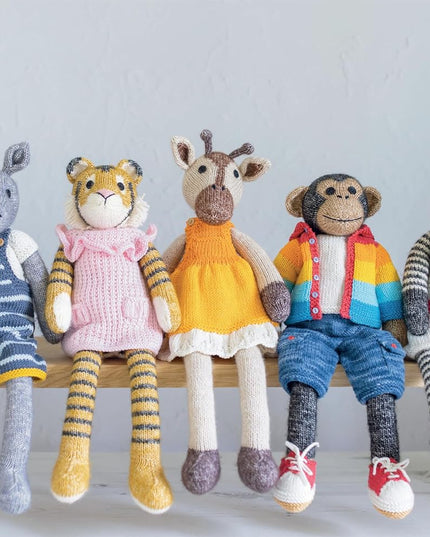 Knitted Wild Animal Friends by Louise Crowther