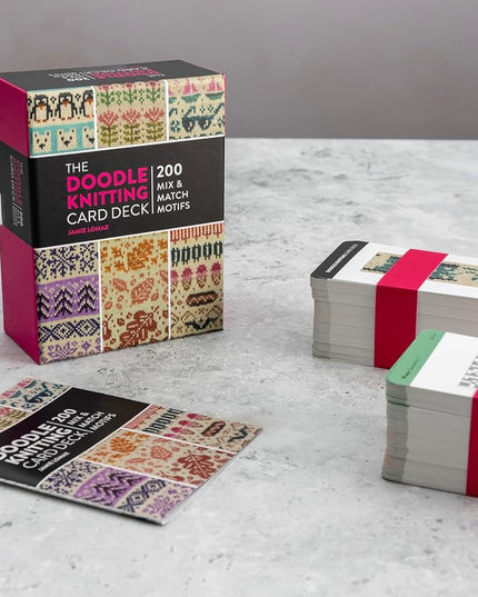 Doodle Knitting Flash Cards