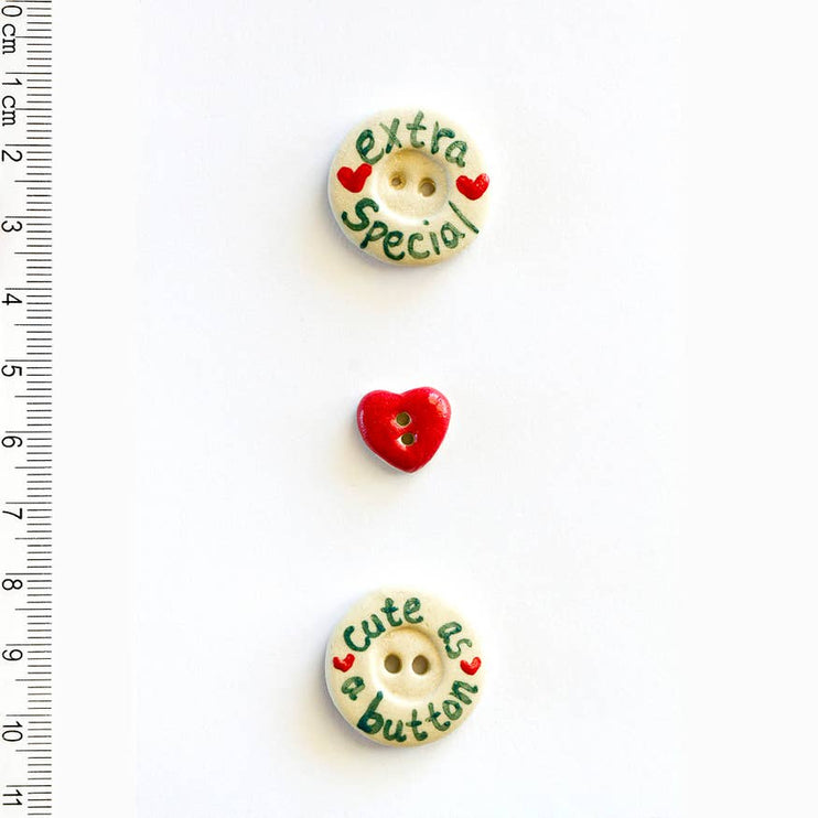 IB Children's Buttons - Medium Size 3 Piece Sets