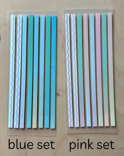 Highlighter Strips - Knitting Crochet Needlepoint Charts