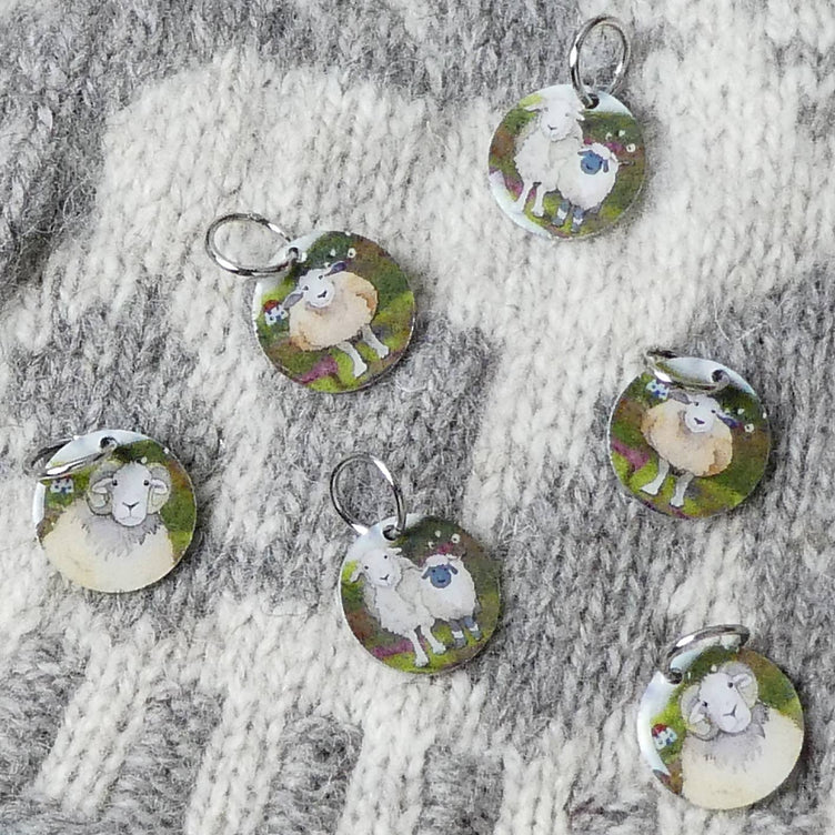 EB Knit Stitch Markers (Set of 6)