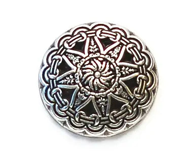 Metal - Antique Silver 23mm