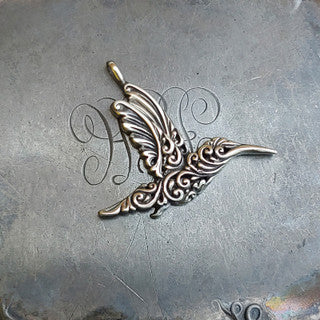 JUL Filigree Charm Lock Shawl Pin