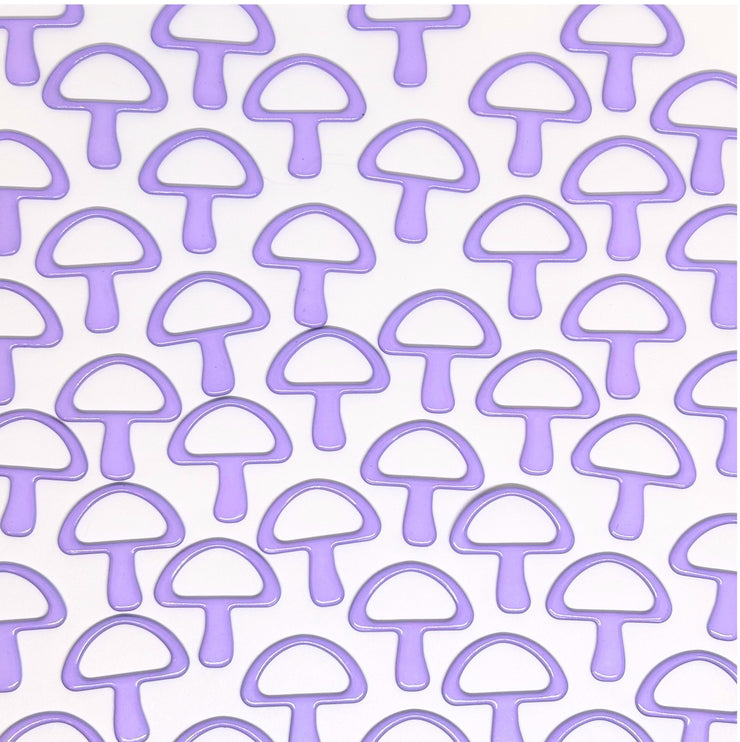 Mushroom Knitting Stitch Markers Set Snag Free