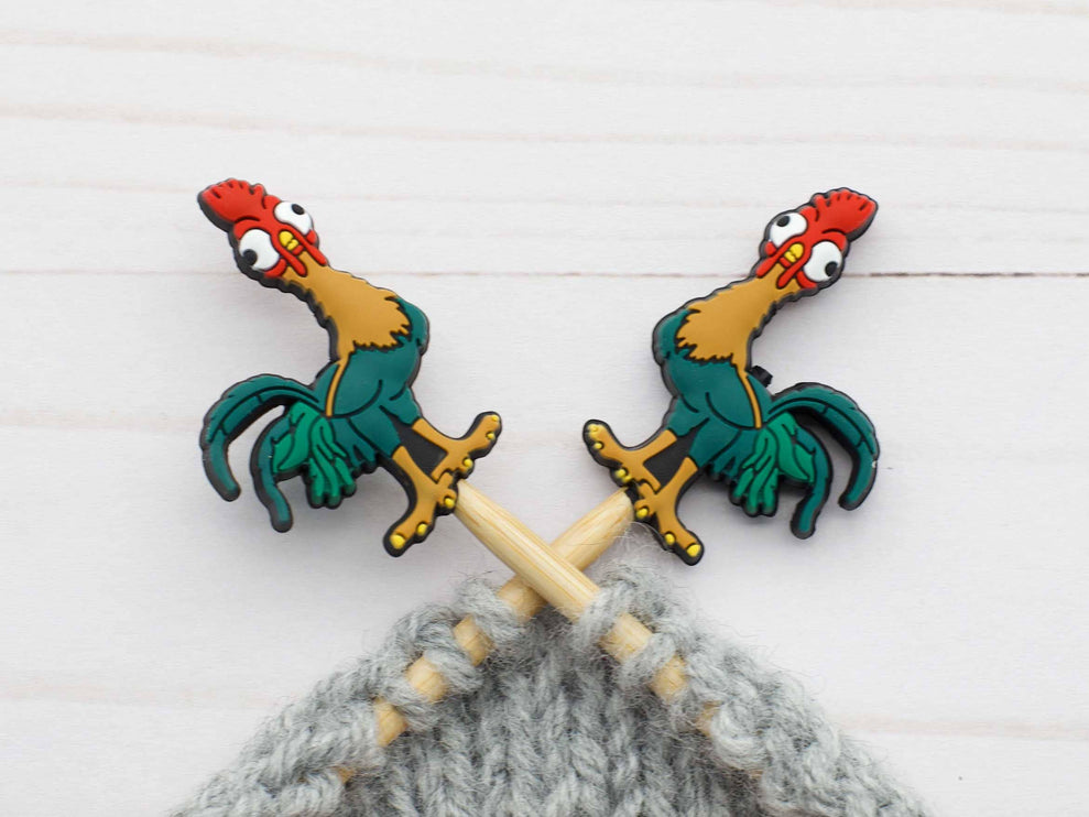 F&P Rooster | Stitch Stoppers Point Protectors Knitting