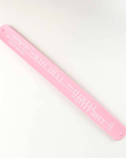 Sock Ruler - Sock Sizing Bracelet Ruler
