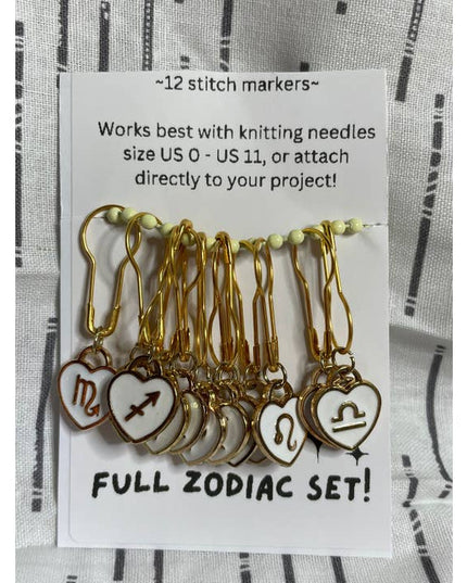Comma Craft Zodiac Stitch Markers