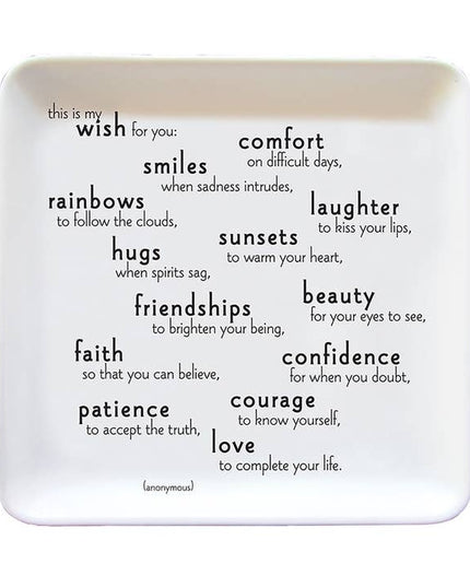 My Wish for You Trinket Dish