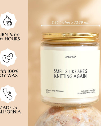 Smells Like She's Knitting