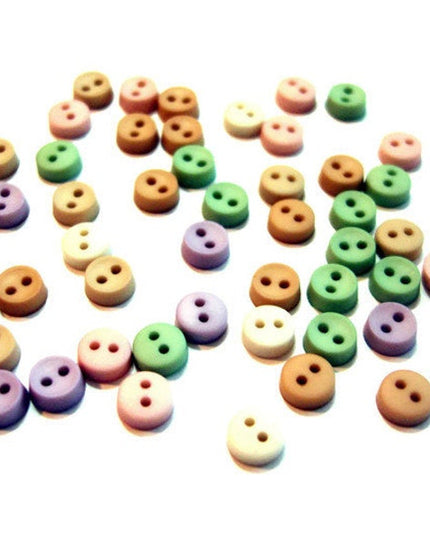 Button Box Tiny Buttons - 6mm