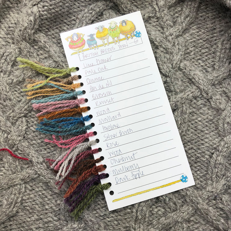 EB Sheep in Sweaters Color Chart Cards -  Knit & Crochet