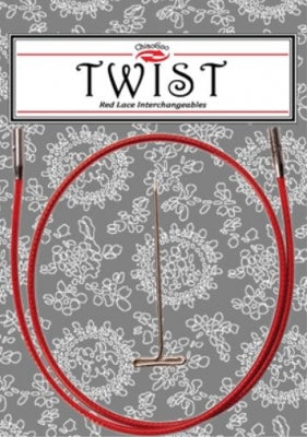 Twist Red Cable Large